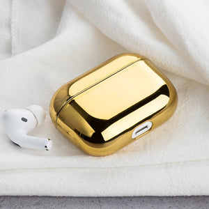 Funda Brillante Electrochapada para AirPods Pro 1/2/3 – Protección con Estilo Brillante