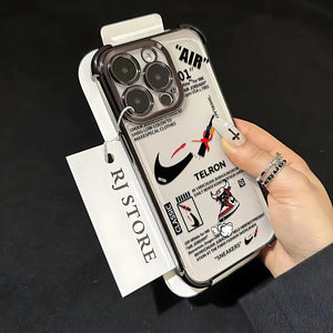 Carcasa Streetwear con Plating – Estilo Urbano y Protección Total para iPhone 16, 15, 14, 13, 12 Pro Max y Más - Carcasas Moviles