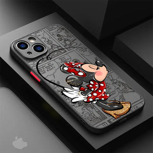 Funda Disney Mickey & Minnie – Diseño Mate para iPhone