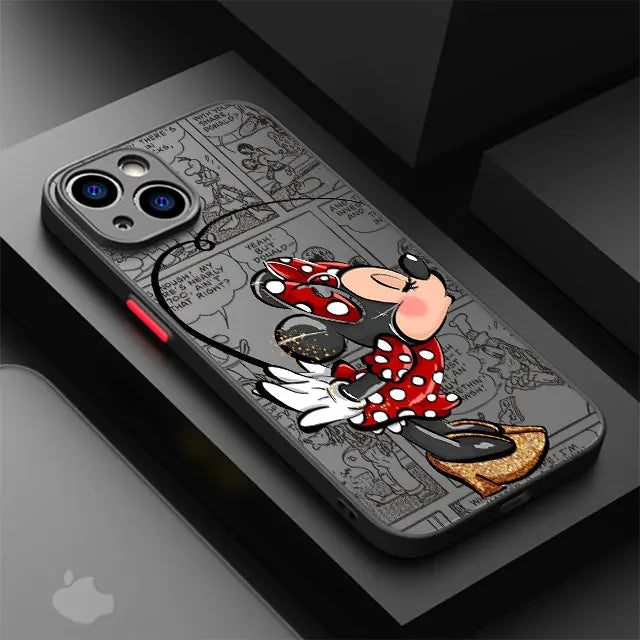 Funda Disney Mickey & Minnie – Diseño Mate para iPhone