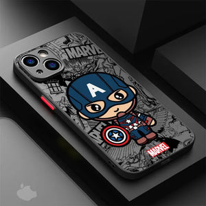 Funda Marvel Estilo Cómic – Antigolpes y Resistente para iPhone