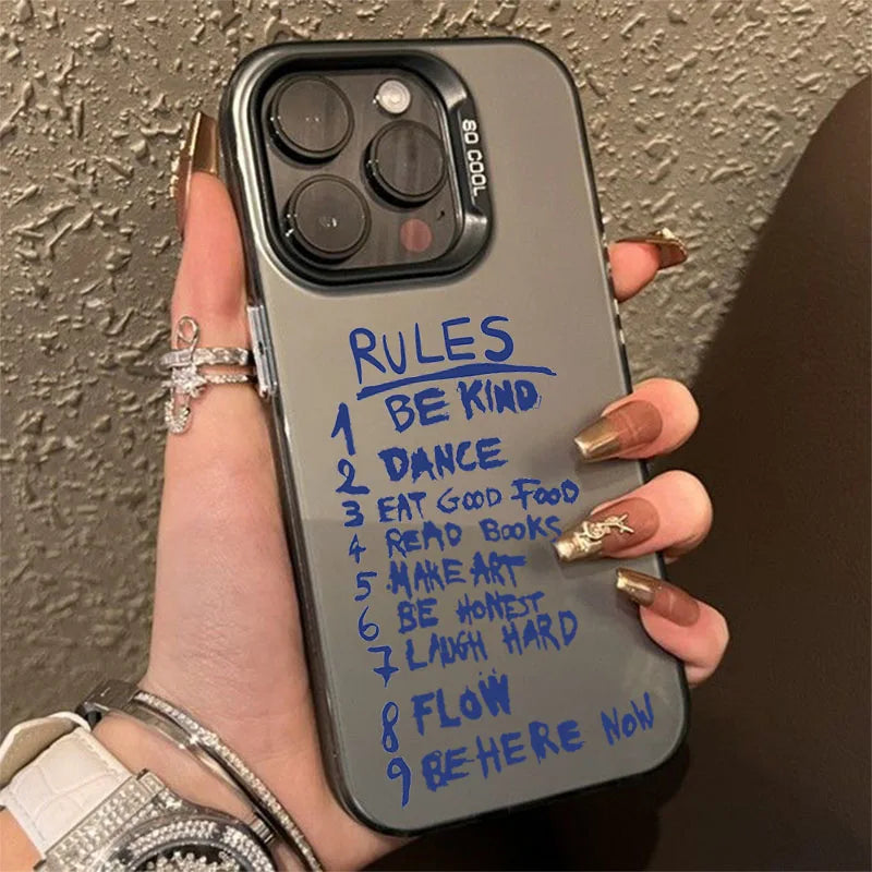 Funda Colorida “More Amor Por Favor” – Estilo Maximalista para iPhone