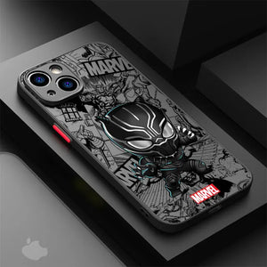 Funda Marvel Estilo Cómic – Antigolpes y Resistente para iPhone