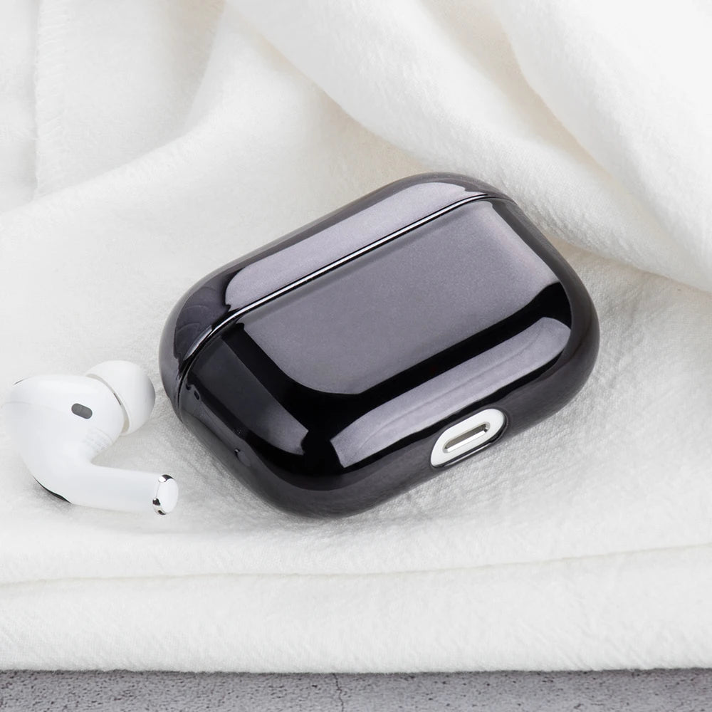 Funda Brillante Electrochapada para AirPods Pro 1/2/3 – Protección con Estilo Brillante