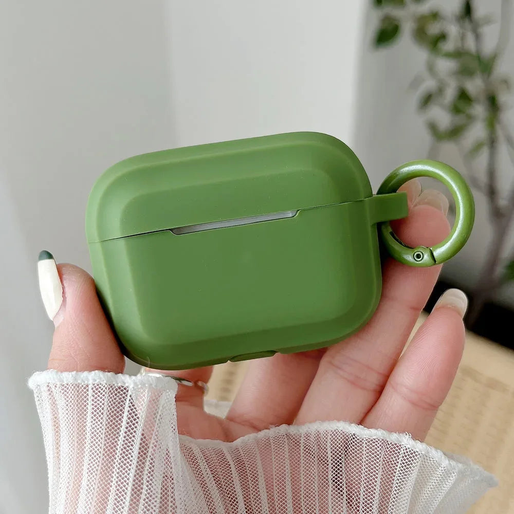 Funda Silicona Suave para AirPods – Protección Minimalista para Pro 1/2/3 y AirPods 3/4