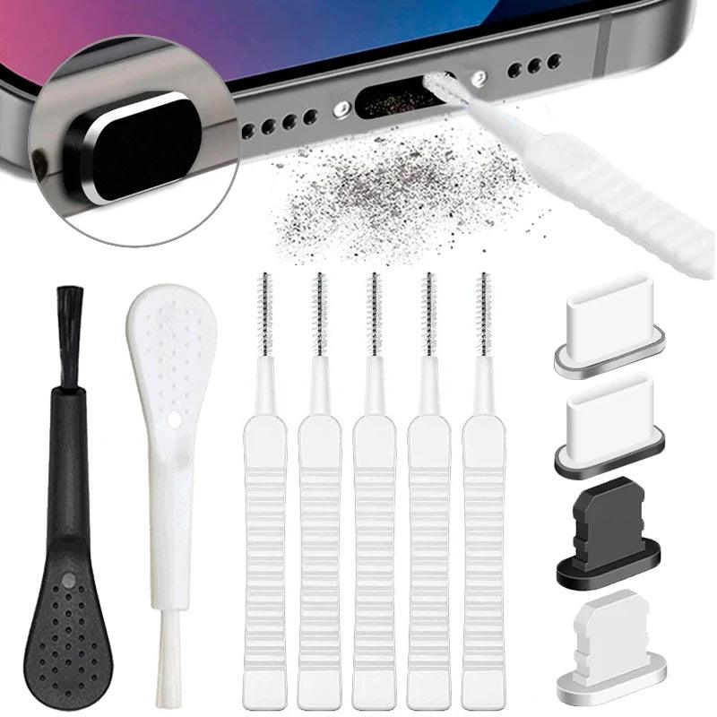 Kit de Limpieza Puerto de Carga – Kit para iPhone, Samsung, Xiaomi - Carcasas Moviles