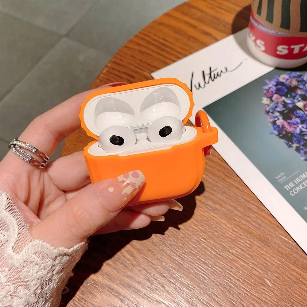 Funda Silicona Suave para AirPods – Protección Minimalista para Pro 1/2/3 y AirPods 3/4