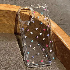 Carcasa con Flores y Estrellas – Protección Anticaídas para iPhone 16, 15, 14 Pro Max, 13, 12 Mini, Plus, XS, XR, X - Carcasas Moviles