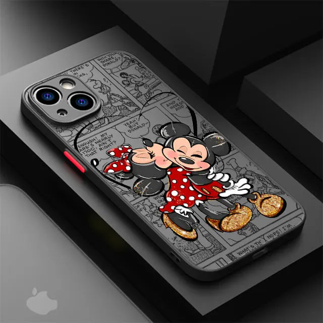 Funda Disney Mickey & Minnie – Diseño Mate para iPhone