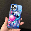 Carcasa de Disney Stitch con Protección de Cámara – Diseño Divertido para iPhone 16, 15, 14, 13, 12, 11 Pro Max y Más - Carcasas Moviles