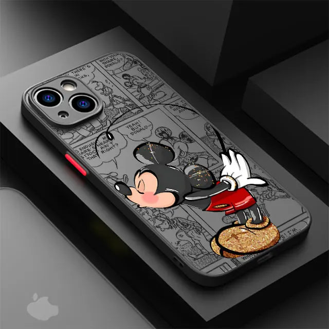 Funda Disney Mickey & Minnie – Diseño Mate para iPhone