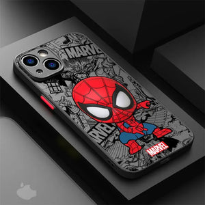 Funda Marvel Estilo Cómic – Antigolpes y Resistente para iPhone