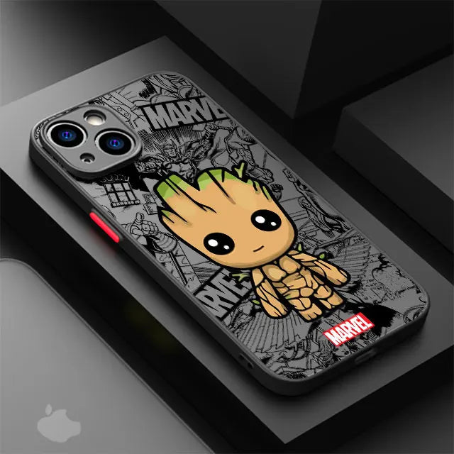 Funda Marvel Estilo Cómic – Antigolpes y Resistente para iPhone