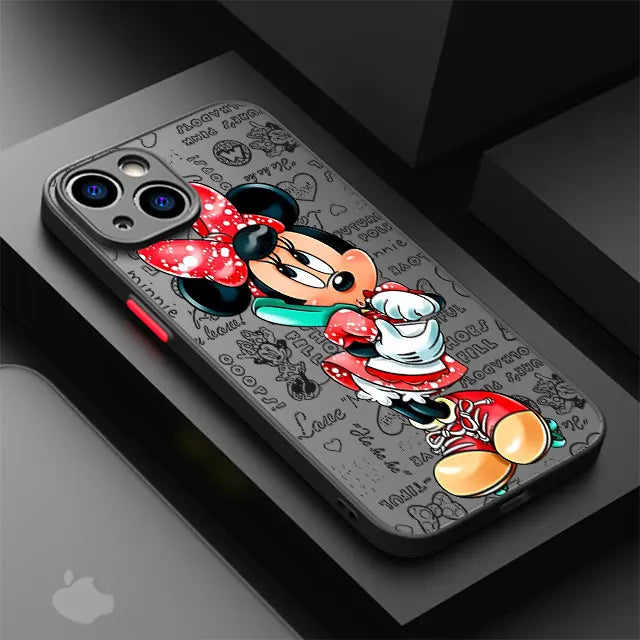 Funda Disney Mickey & Minnie – Diseño Mate para iPhone